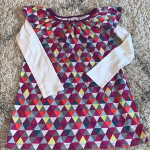 Tea collection long sleeve dress size 7